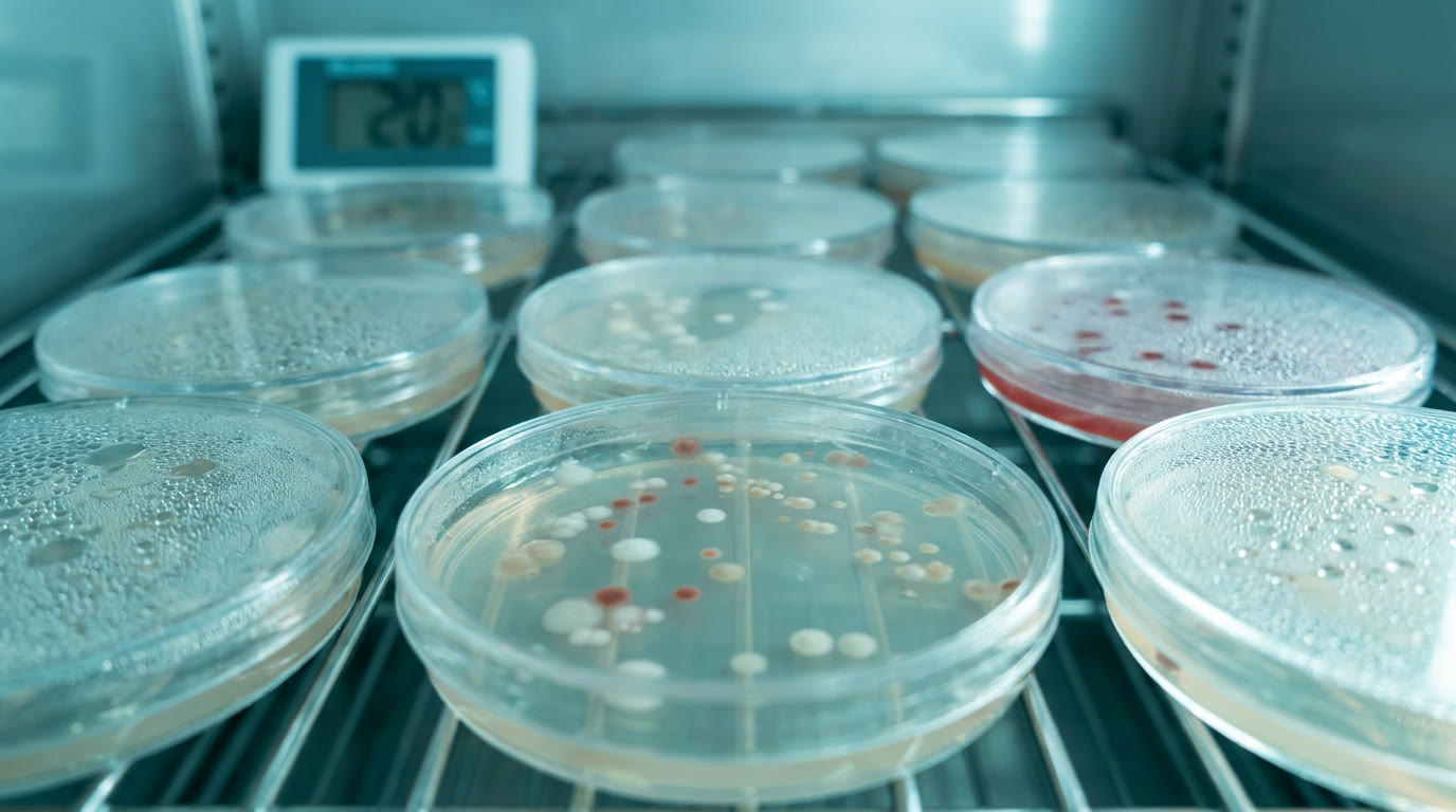 Mise en culture microbiologique d'un prélèvement d'endoscope